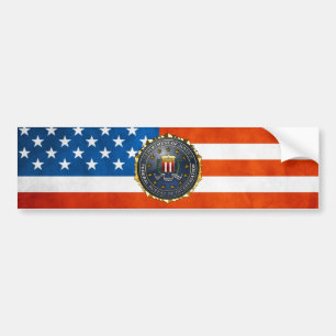 FBI Emblem Bumper Sticker