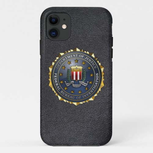 FBI Emblem iPhone 11 Case