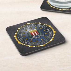 FBI Emblem Coaster