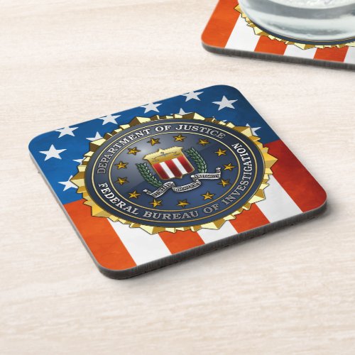 FBI Emblem Coaster