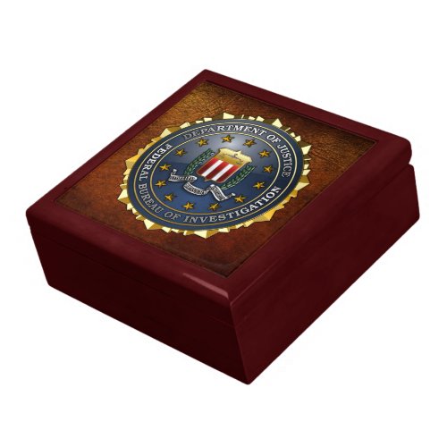 FBI Emblem Jewelry Box