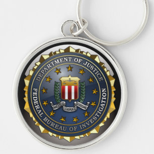 FBI Emblem Keychain