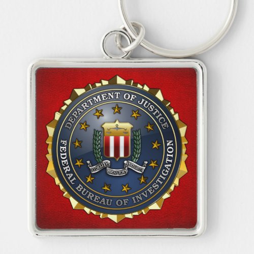 FBI Emblem Keychain