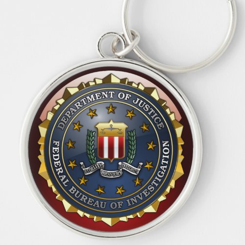 FBI Emblem Keychain