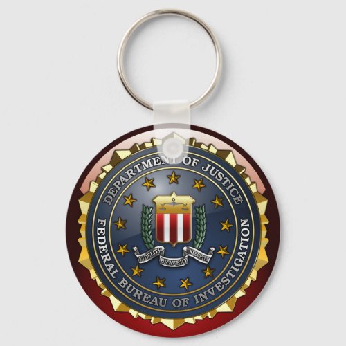 FBI Emblem Keychain