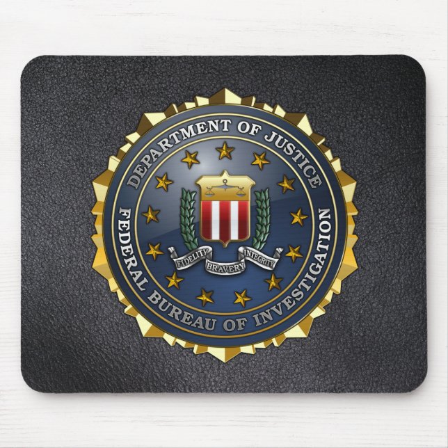 FBI Emblem Mouse Pad (Front)