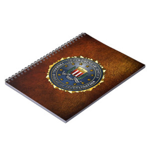 FBI Emblem Notebook