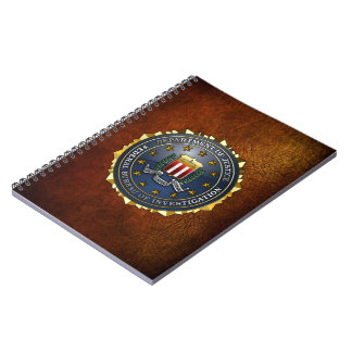 FBI Emblem Notebook