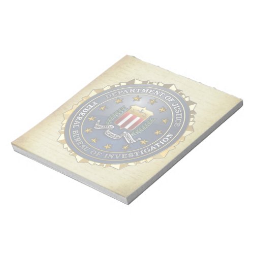 FBI Emblem Notepad