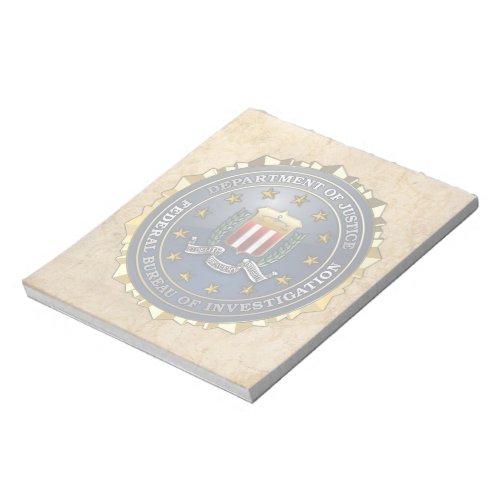 FBI Emblem Notepad