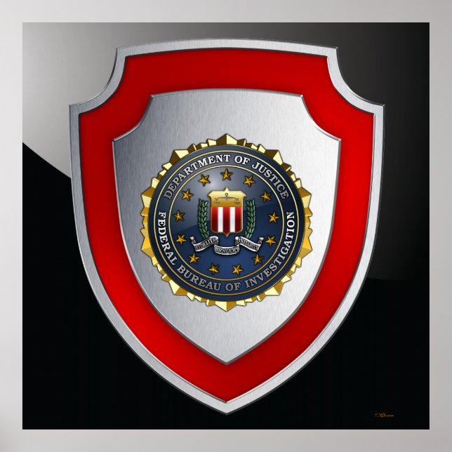 FBI Emblem Poster (Front)