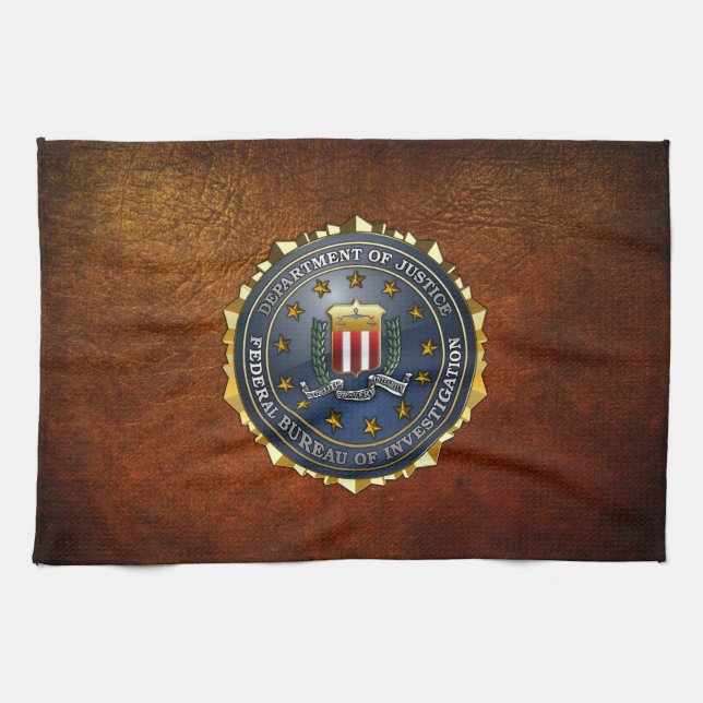 FBI Emblem Towel (Horizontal)