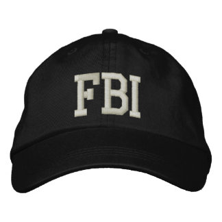 FBI EMBROIDERED BASEBALL CAP