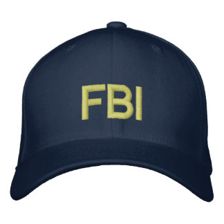 FBI EMBROIDERED BASEBALL CAP