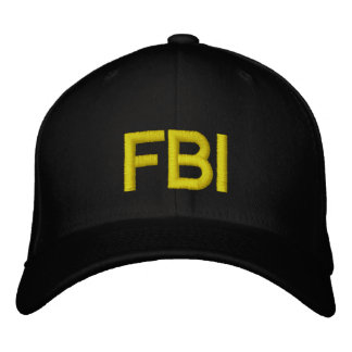 FBI EMBROIDERED BASEBALL HAT