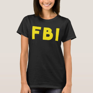 FBI Federal Agent Funny Halloween Costume T-Shirt