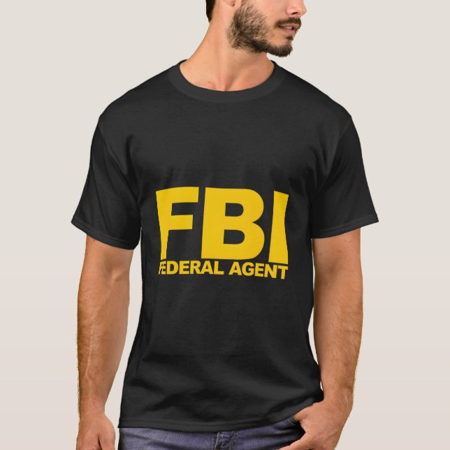 Fbi Federal Agent T-Shirt (Front)