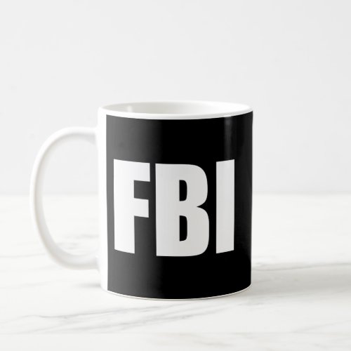 Fbi Federal Bureau Of Investigation Coffee Mug