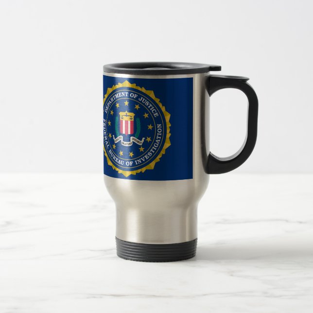 FBI Flag Travel Mug (Right)