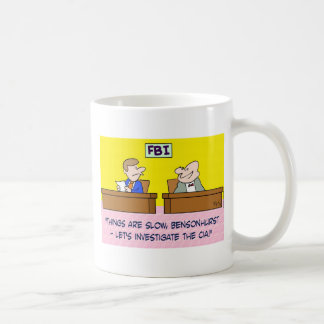 fbi investigate cia spies coffee mug