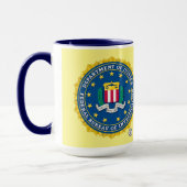 FBI Personalized Combo Mug, 15 oz Mug (Left)