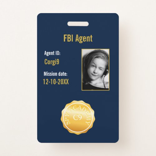 FBI Secret Agent Badge