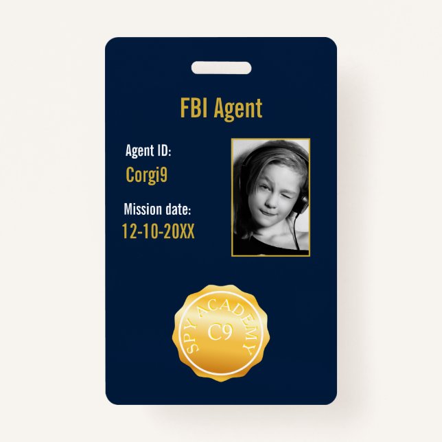 FBI Secret Agent Badge (Front)