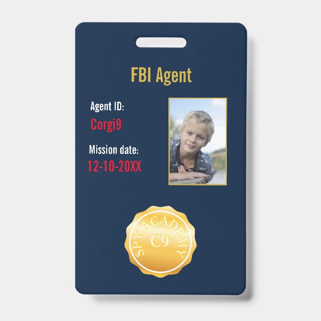 FBI Secret Agent Badge (Front)