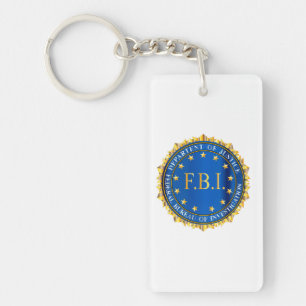 FBI Spoof Seal Keychain