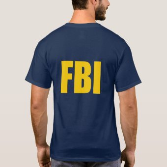 FBI T-Shirt | Zazzle