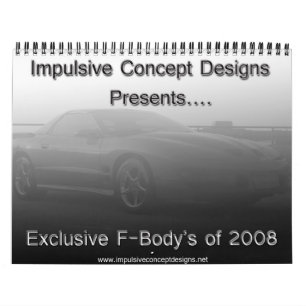 Fbody Calendar 2008