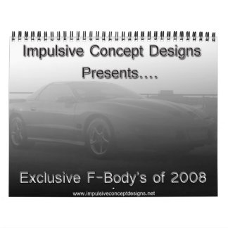 Fbody Calendar 2008