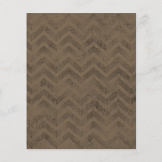 FBZZB FADED CHOCOLATE BROWN ZIG ZAGS ZIGZAG PATTER (Front)