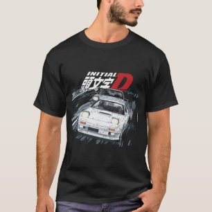fc3s iNiTIAL D Ryosuke Takahashi FC vs 86 Drift Ca T-Shirt