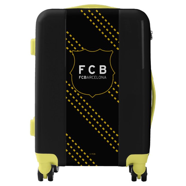 FCB Gold Shield Luggage (Front)