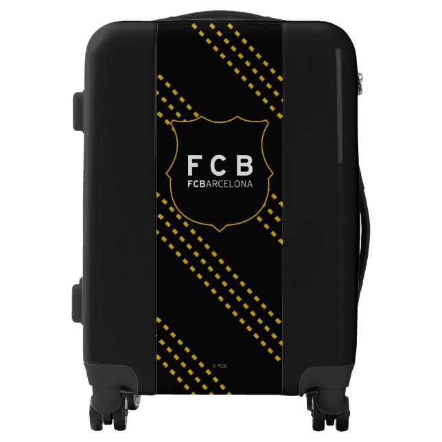 FCB Gold Shield Luggage (Front)