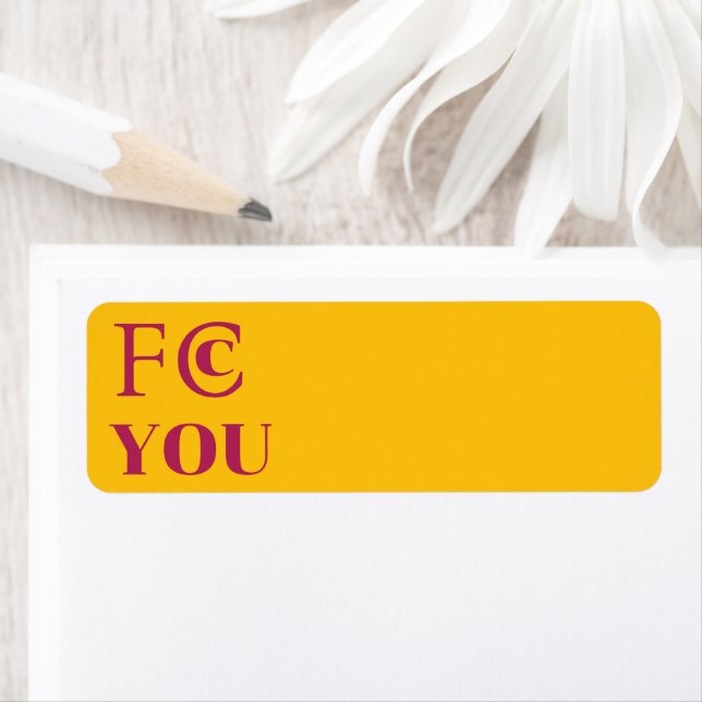 FCC YOU Return Address Label (Insitu)