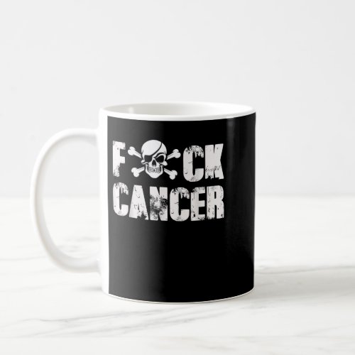 Fck Cancer Fight Back Tee Cancer Support Coffee Mug