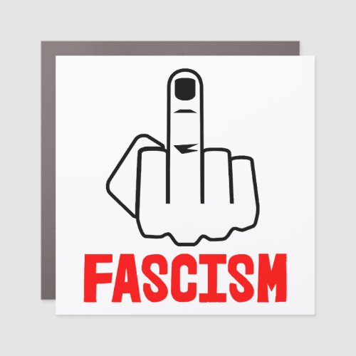 FCK Fascism  Car Magnet