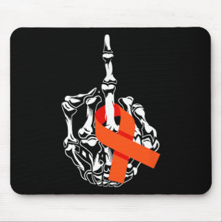 Fck Leukemia Cancer Middle Finger Leukemia Cancer Mouse Pad