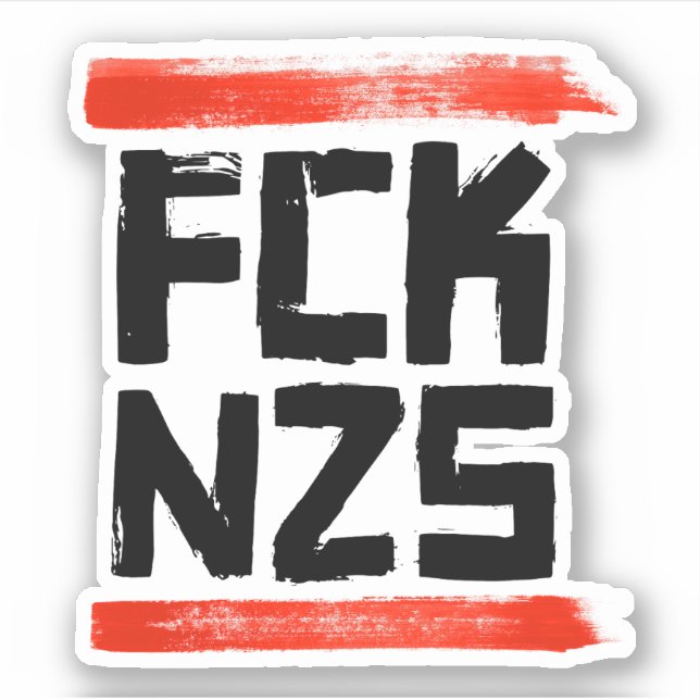 FCK NZS STICKER (Front)