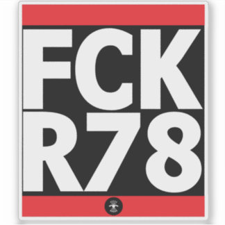 FCK R78 STICKER