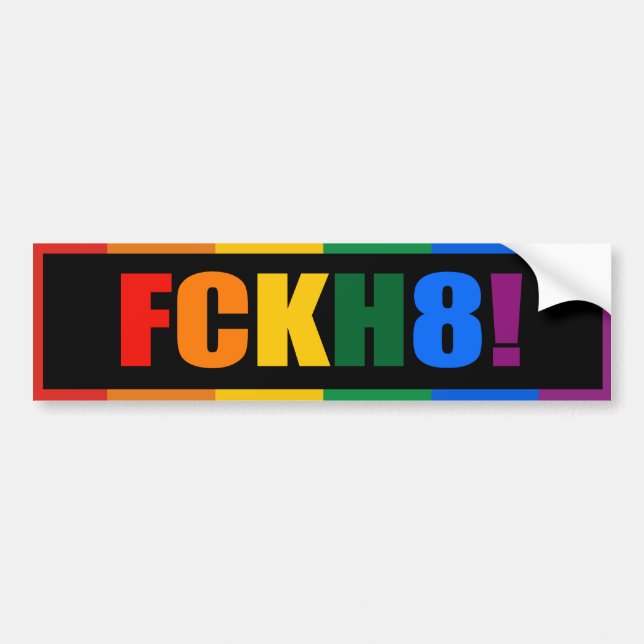 FCKH8 -.png Bumper Sticker (Front)