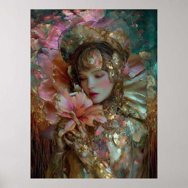 - FD2 Dreamy Enchanting Fantasy Muse Iridescent 33 Poster (Front)