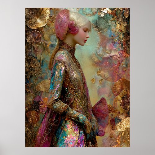 - FD2 Enchanting Fantasy Dreamy Muse Iridescent 2 Poster