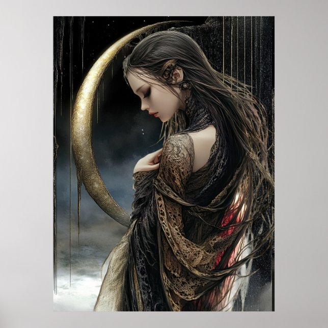 - FD2 Mystical Moon Keeper Celestial Goddess 4 Poster (Front)