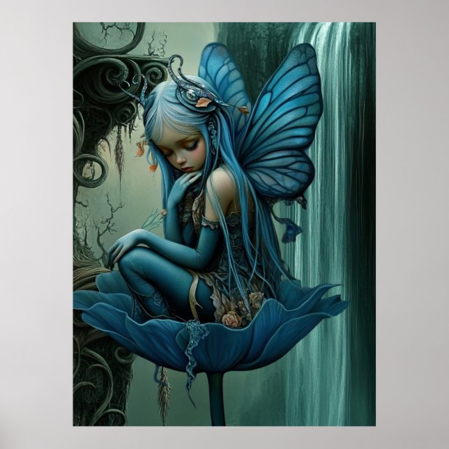 *~* FD3 31 Enchanting Forest Nymph Fantasy  Poster (Front)
