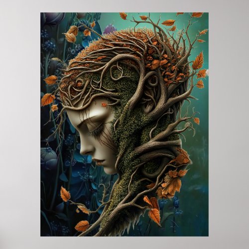 *~* FD3 Cosmic Earth Keeper Nature Guardian 38 Poster