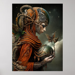 *~* FD3 COSMIC GUARDIAN Earth Keeper Protector Poster