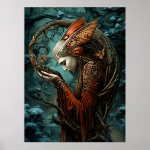 *~* FD3 NATURE WOMAN Guardian Earth Keeper 6 Poster